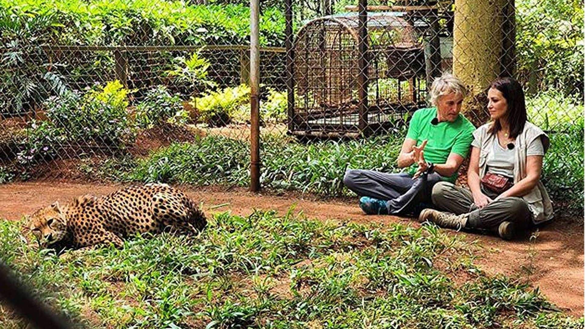 ¡Empieza la marcha! Paula Echevarría ya está en Kenia y se prepara para la acción