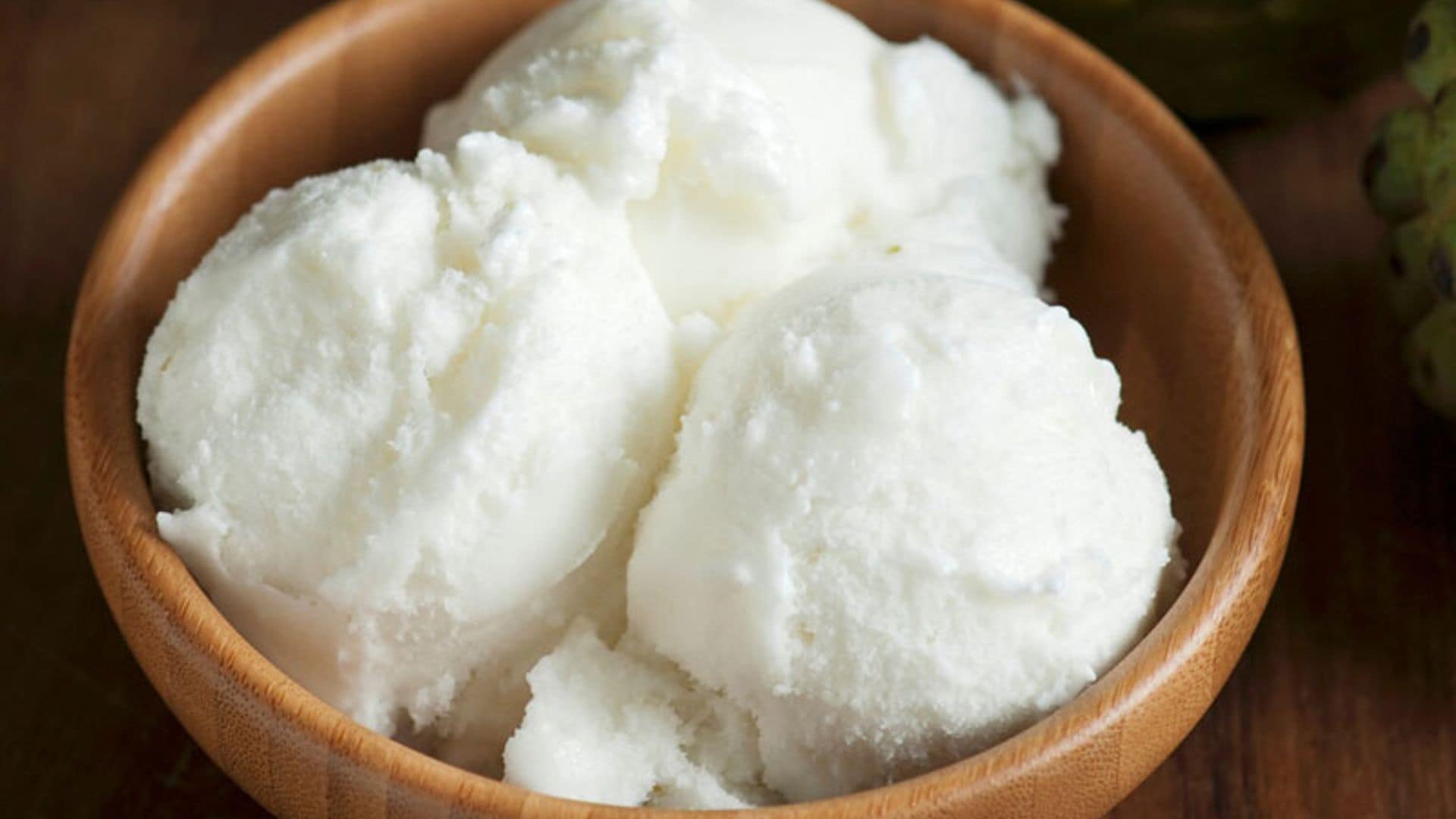 Helado de chirimoya