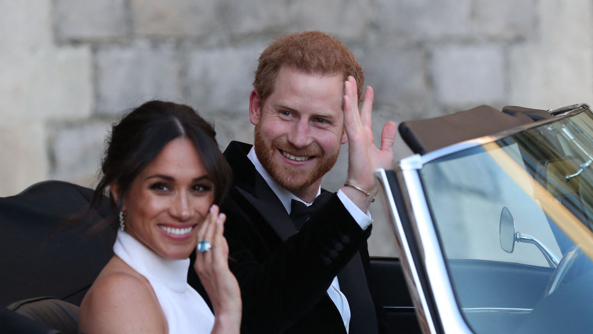 La duquesa de Sussex lució, tras su boda, el anillo que perteneció a Lady Di