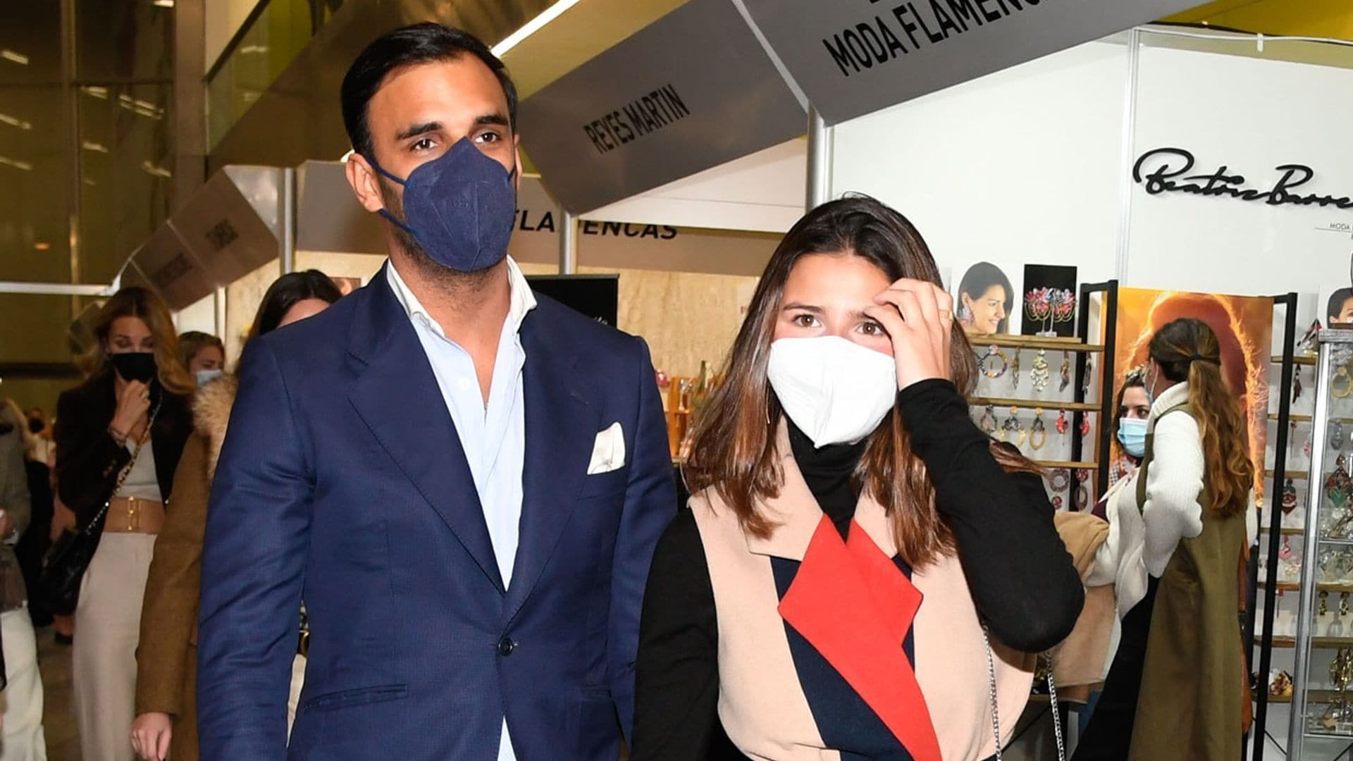 Primeras imágenes de Cayetana Rivera con su novio, Manuel Vega