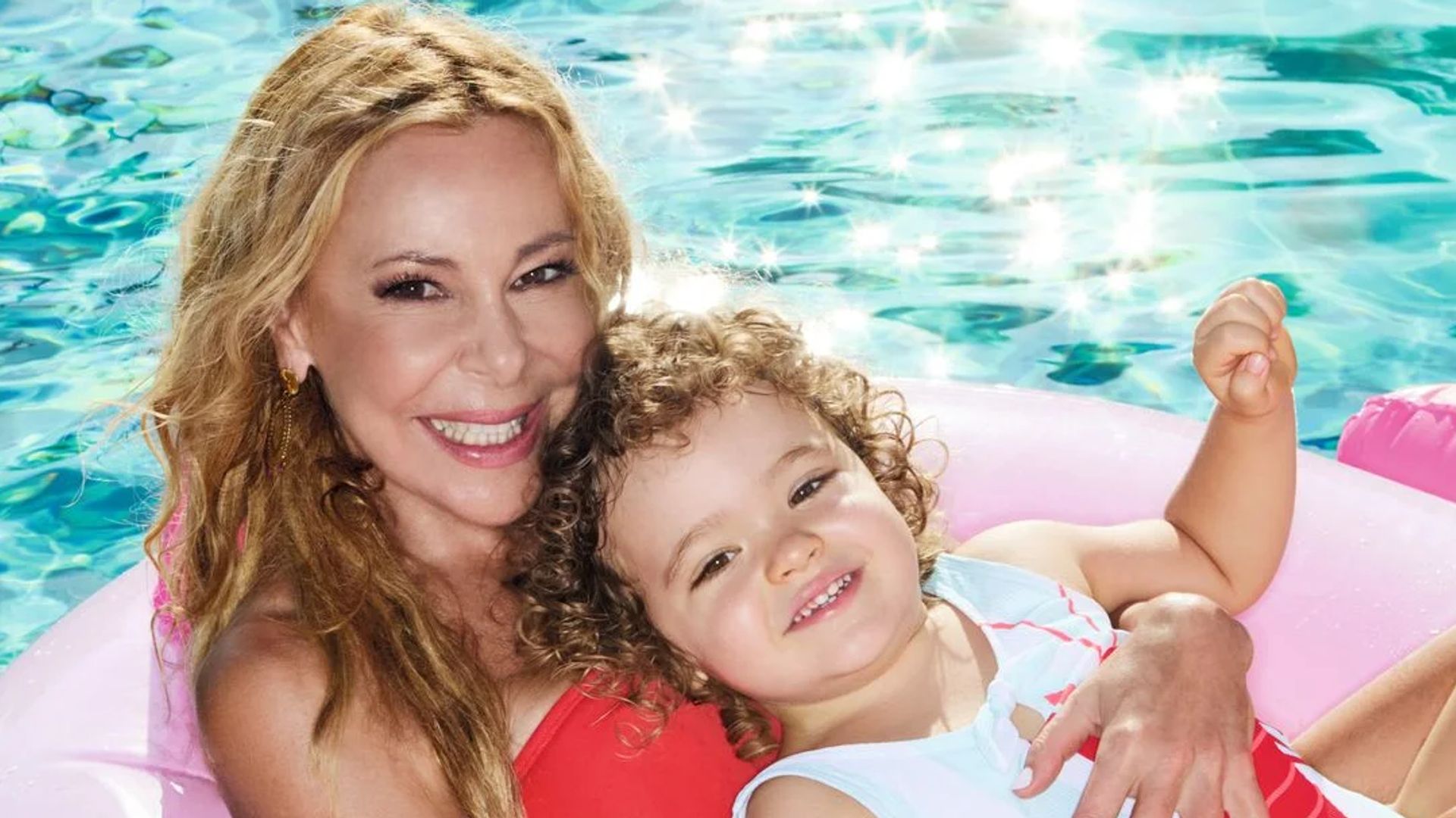 Ana Obregón con la pequeña Anita