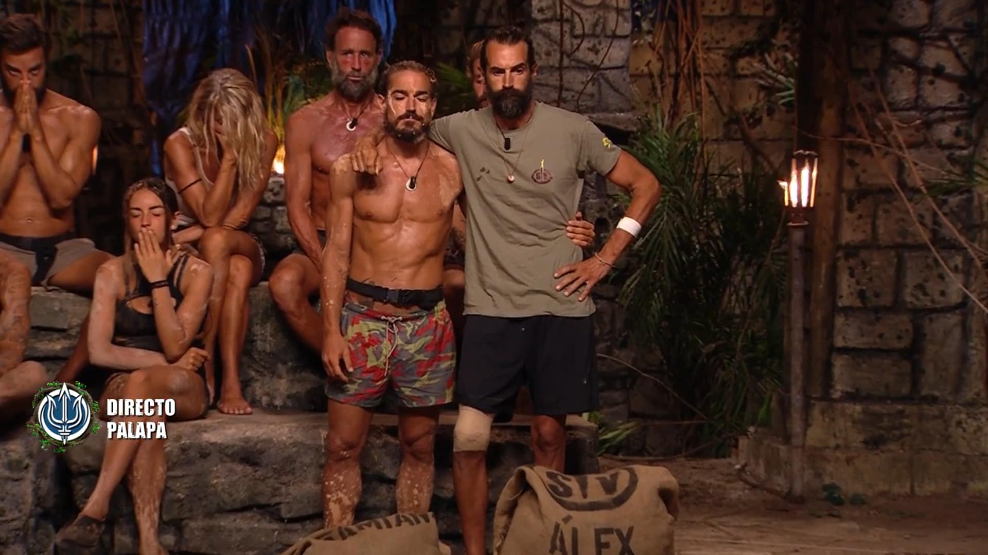 Damián y Álex durante la última nominación