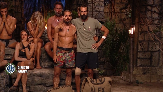 Damián y Álex durante la última nominación