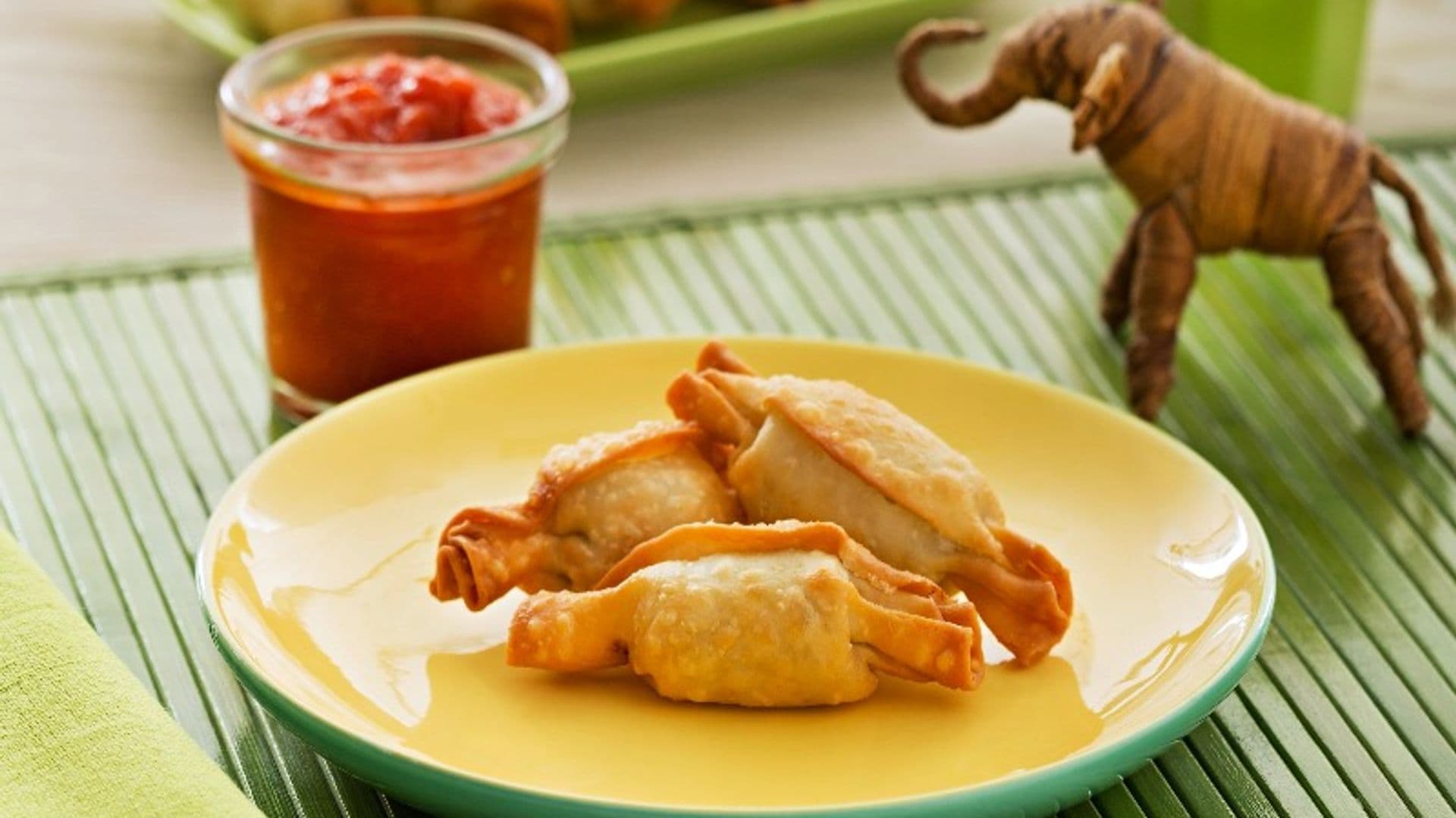 Caramelos de verdura y queso
