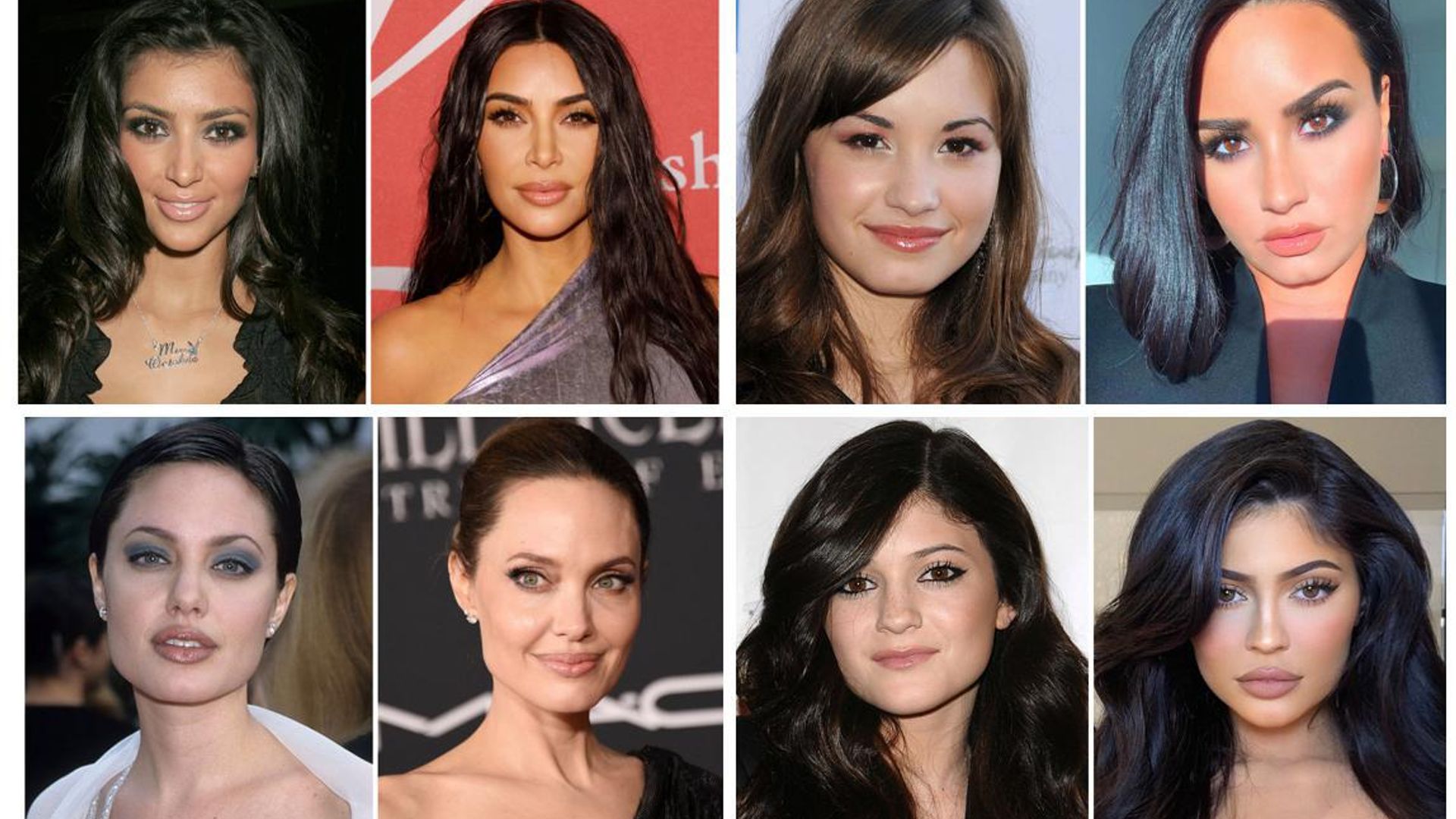 Así ha cambiado el ‘beauty look’ de estas celebridades desde sus inicios