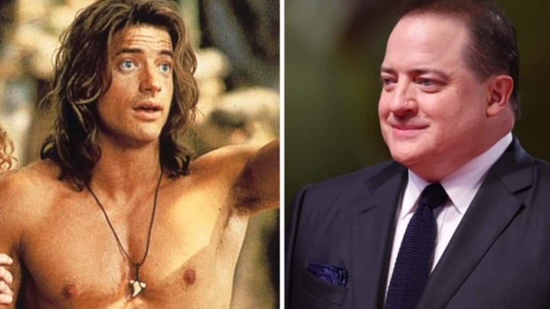 Repasamos la increíble transformación física de Brendan Fraser durante sus últimos 25 años