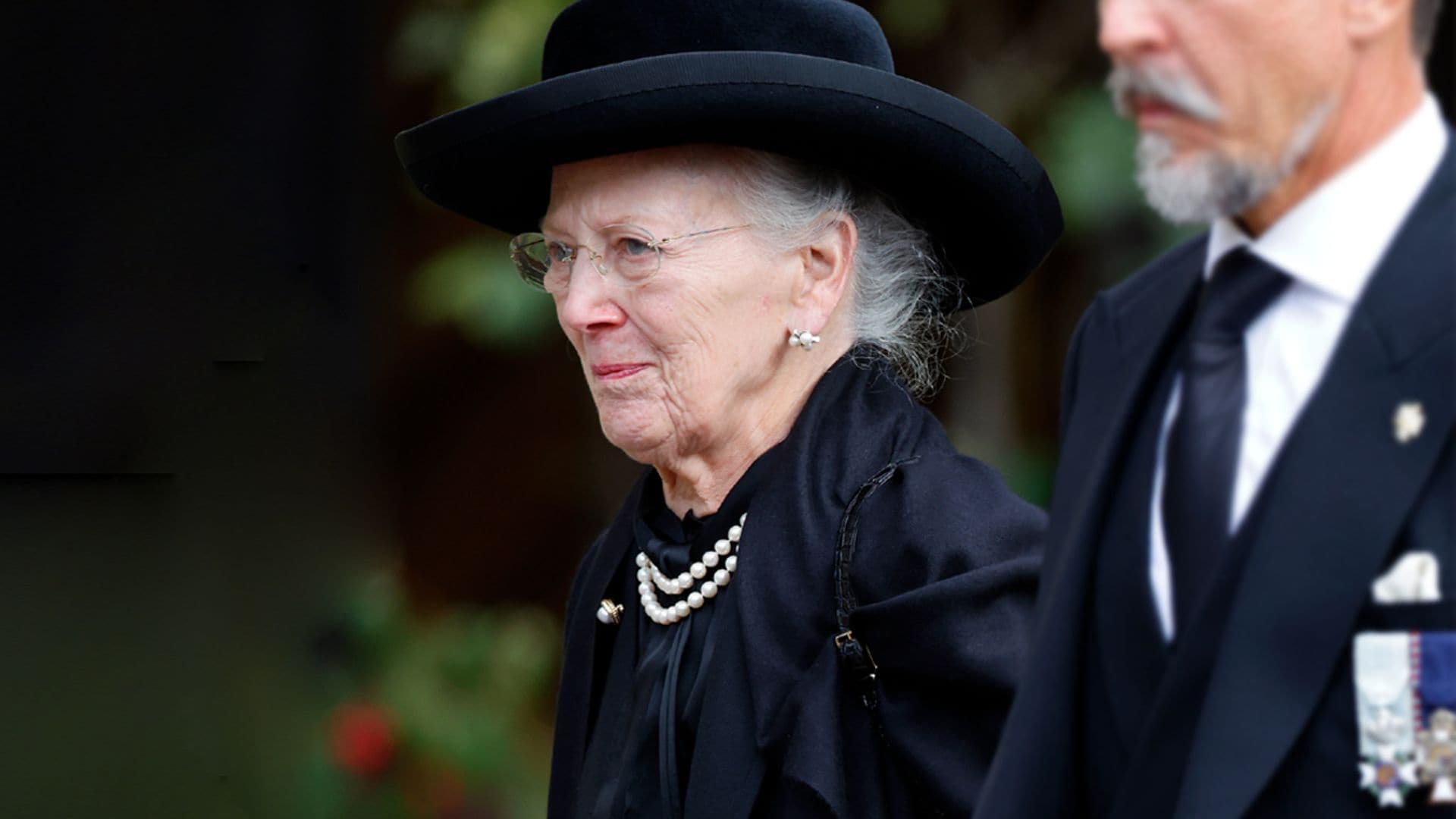 Margarita de Dinamarca da positivo en covid tras acudir al funeral de Isabel II