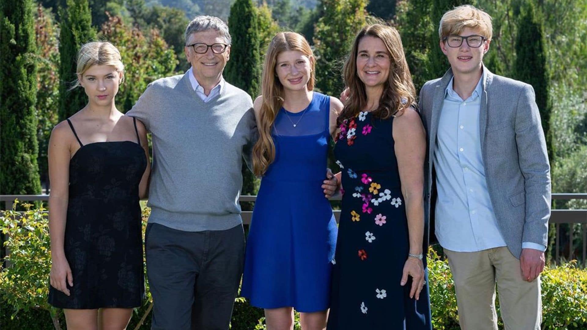 Así son los tres hijos de Bill y Melinda Gates que no heredarán su inmensa fortuna