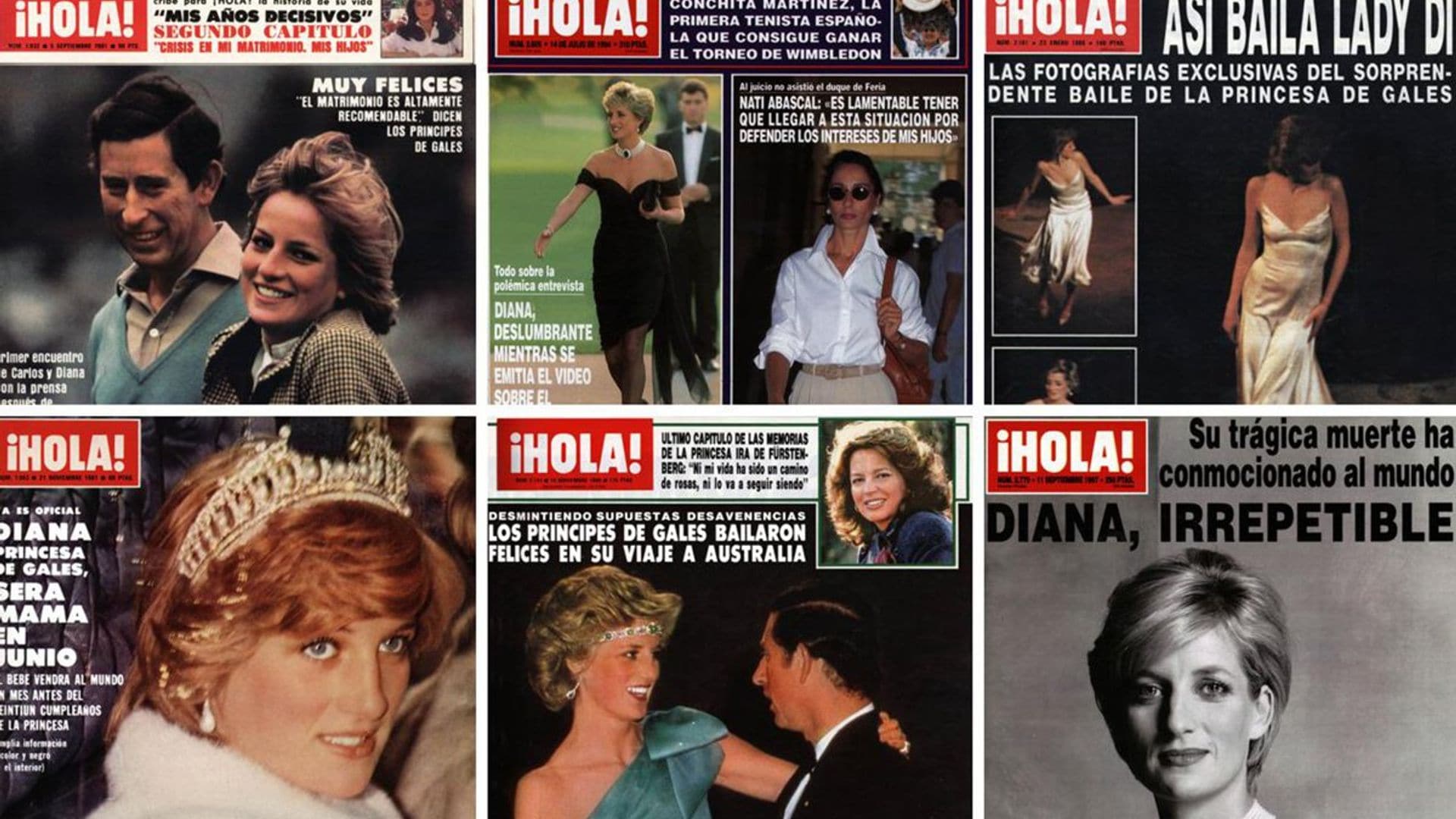 Diana de Gales: su vida a través de las portadas más icónicas de ¡HOLA!