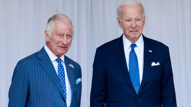 king charles welcomes president biden to windsor