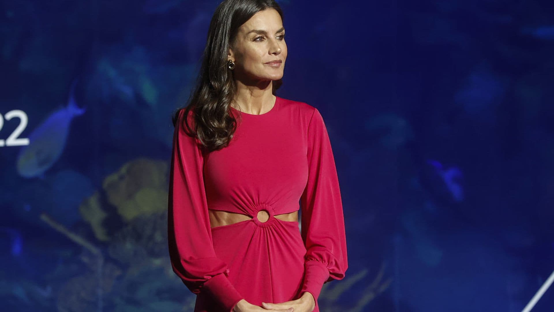 'Es una reina cool': la prensa internacional alaba el vestido 'cut-out' de doña Letizia