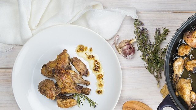 pollo al ajillo