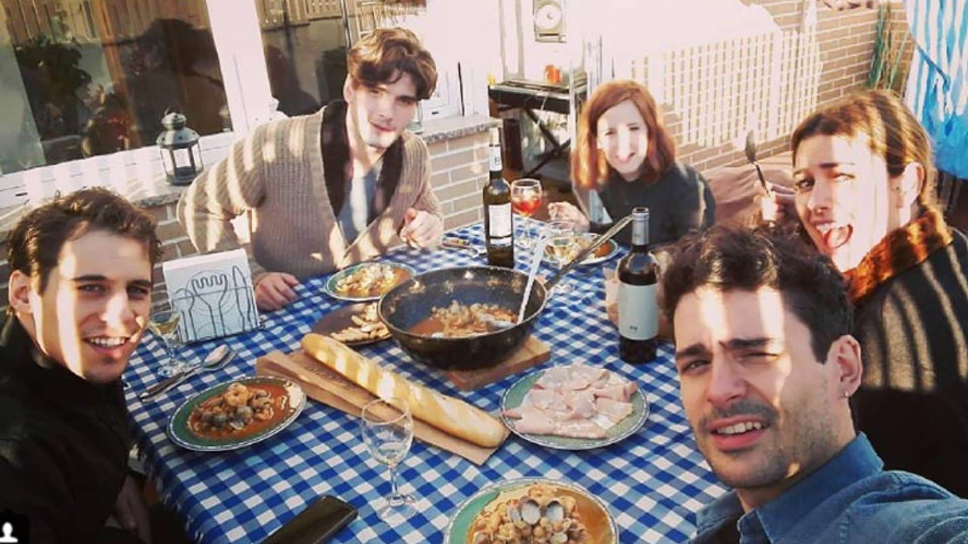Blanca Suárez, Yon González y Martín Rivas, juntos de nuevo seis años después de 'El Internado'