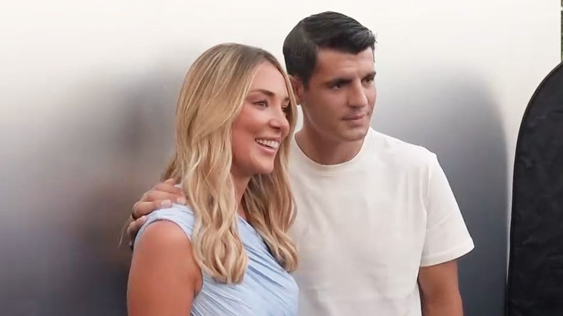 Alice Campello y Álvaro Morata, primer posado juntos tras su reconciliación: gestos, miradas y un encuentro inesperado