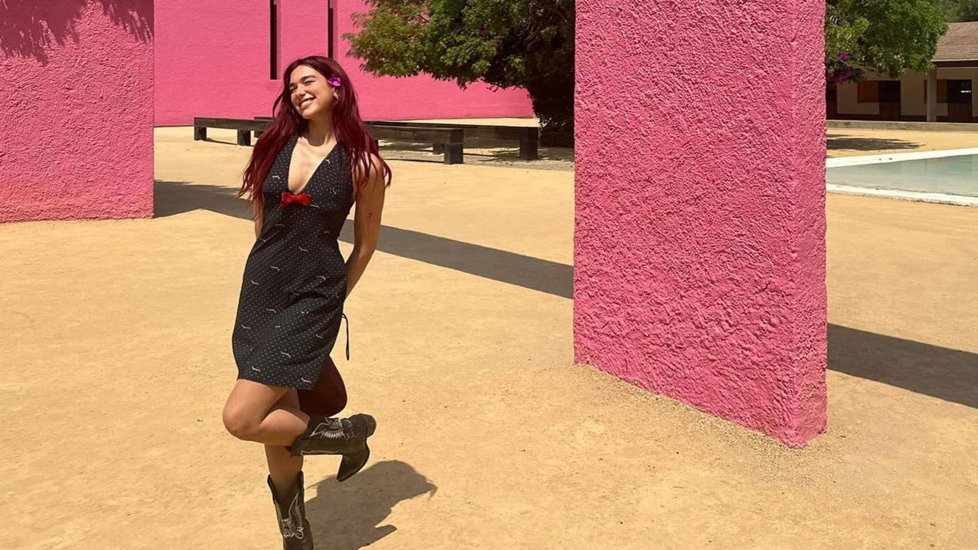 Las fotos del fascinante y romántico paseo de Dua Lipa por la Ciudad de México