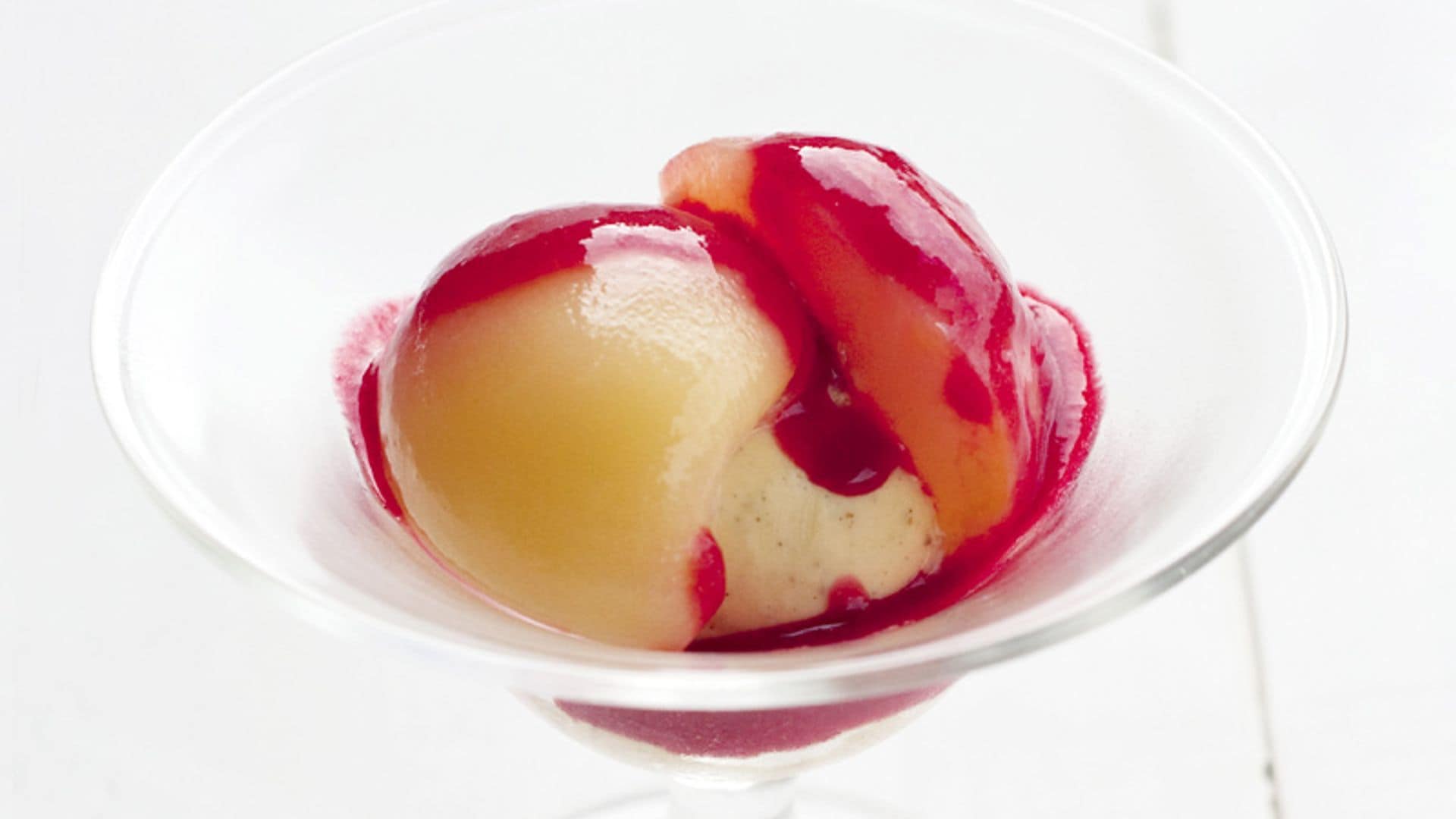 Pêche Melba