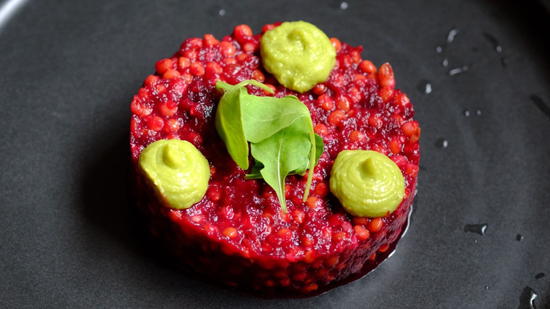 Tartar de lentejas