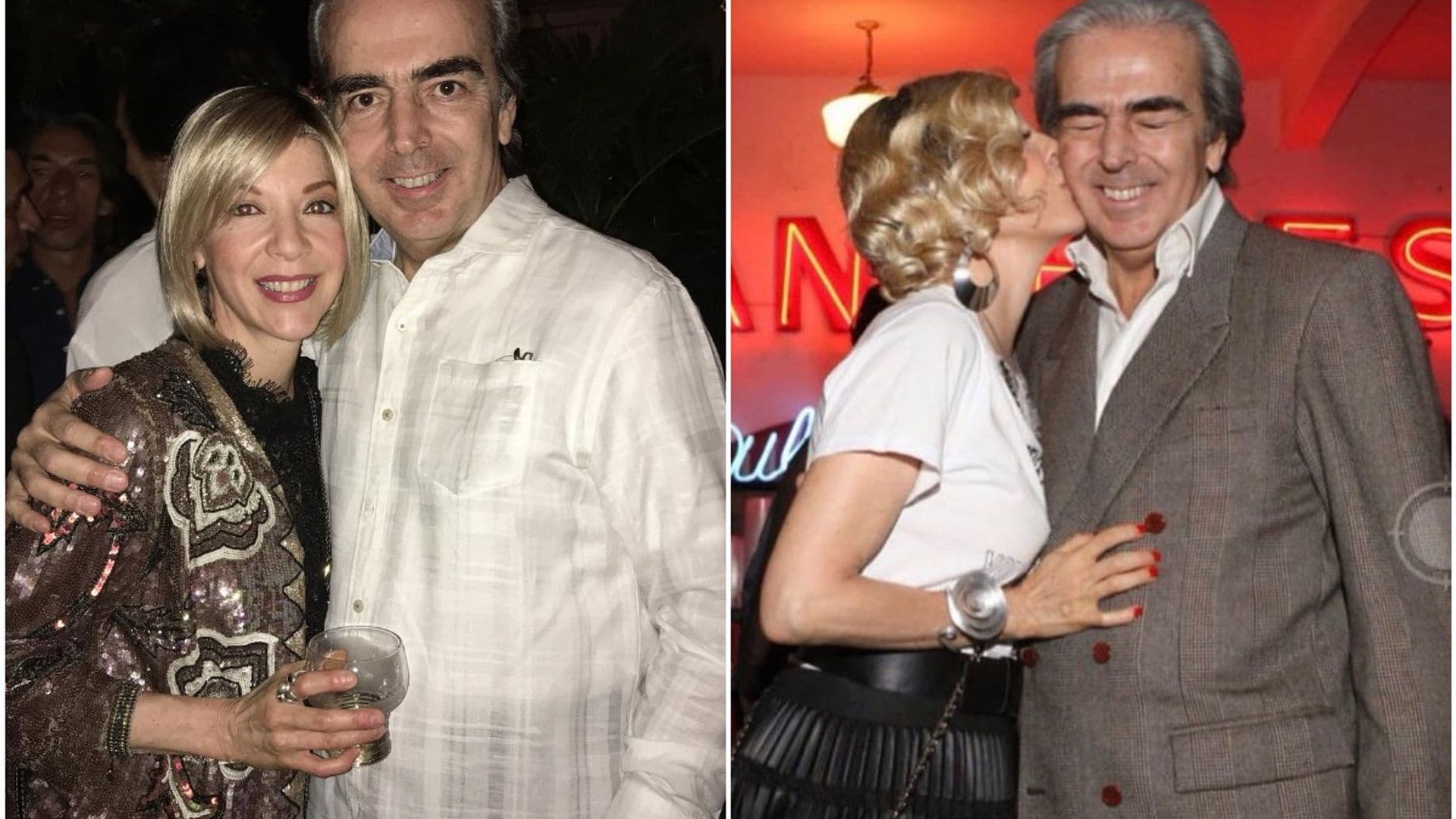 ¡Amor del bueno! Edith González y su esposo, más enamorados que nunca