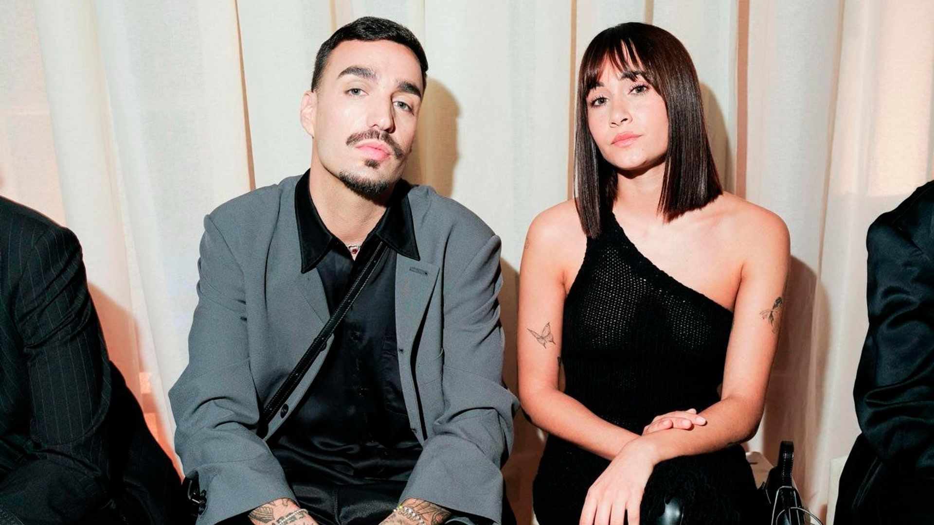 Asimetrías, bajos deshilachados y estilo 'coquette': repasamos los mejores looks de Aitana en Milán