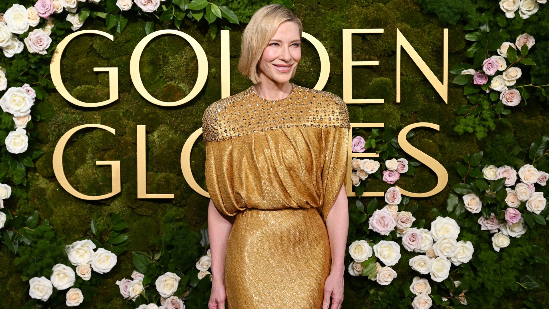 Cate Blanchett demuestra que es la reina del 'upcycling' al repetir vestido para los Golden Globes 2025