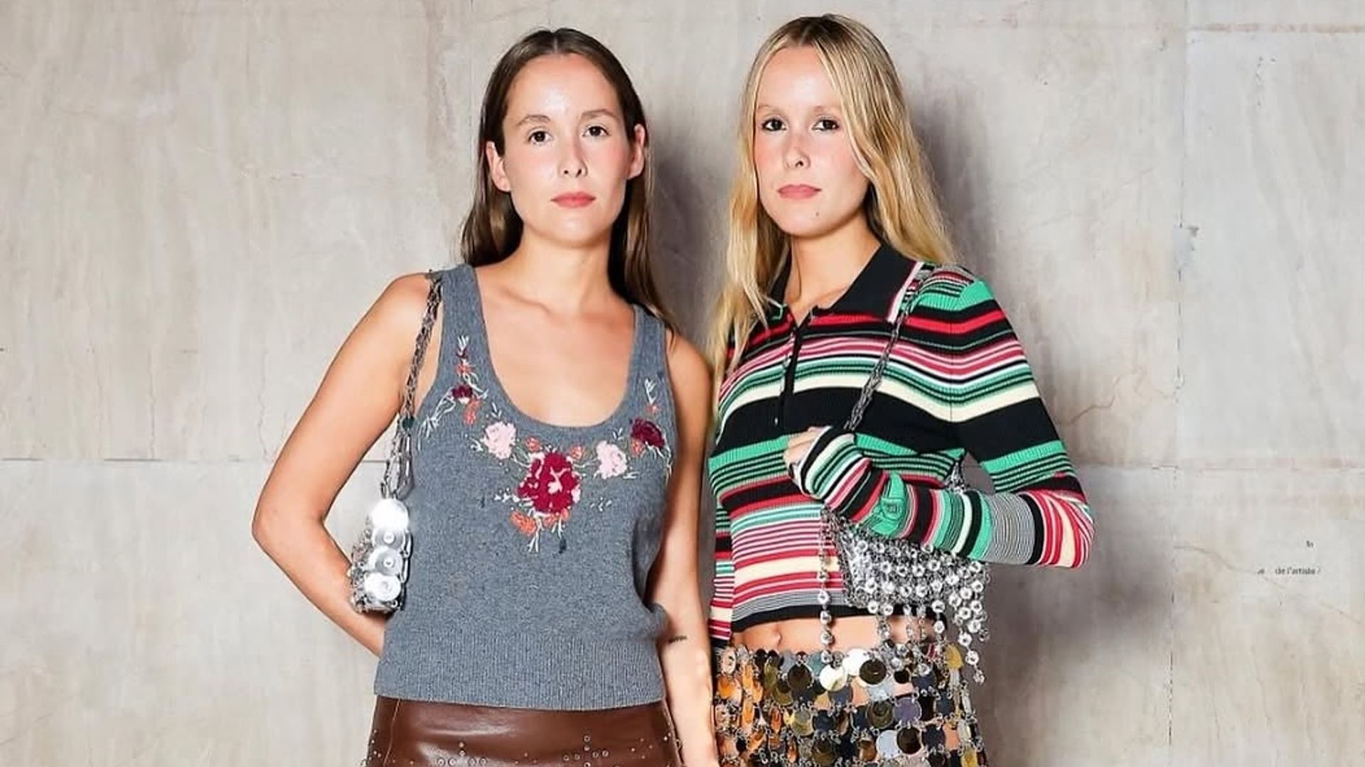 Lucía y Helena Cuesta, influencers y fundadoras de Them Bones Jewerly