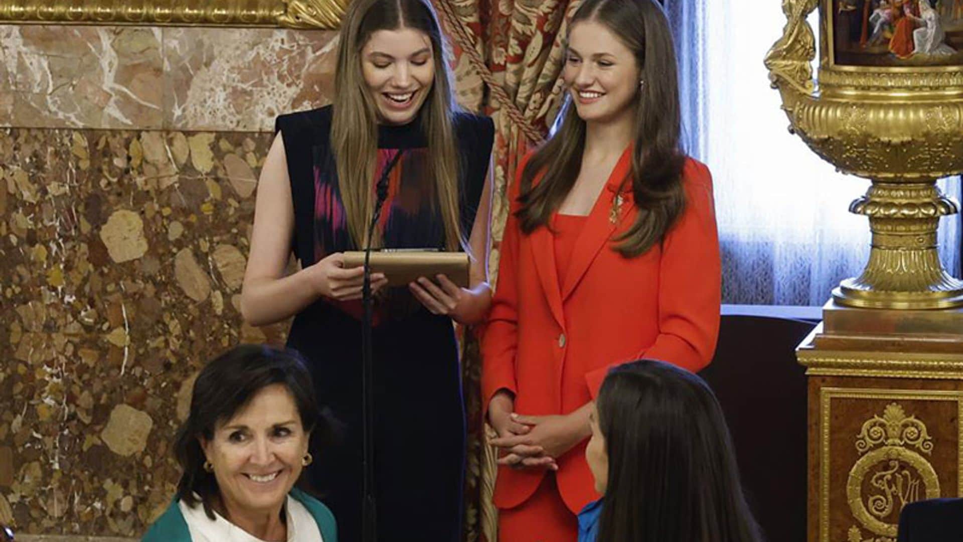 Princesa Leonor e infanta Sofía