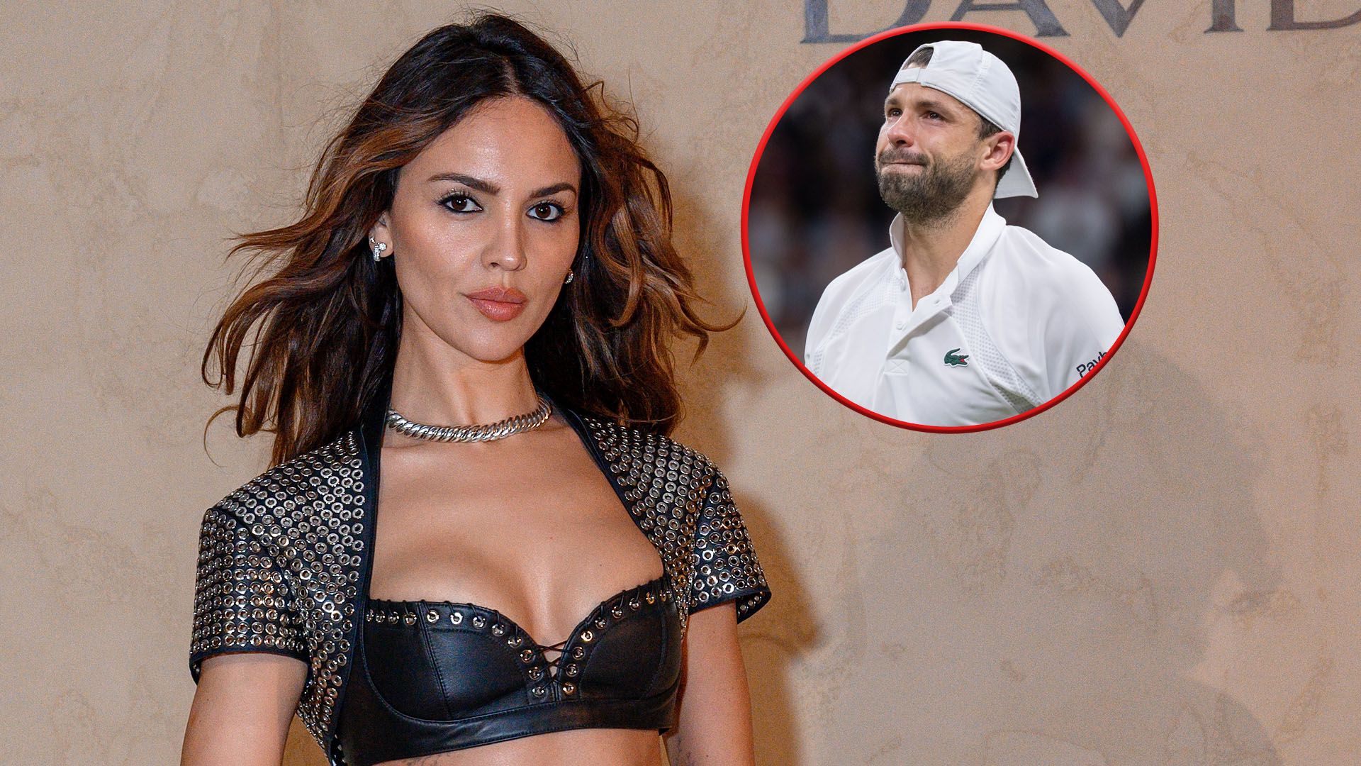 Eiza González apoya a su novio Grigor Dimitrov tras sufrir una lesión y quedar fuera de Wimbledon