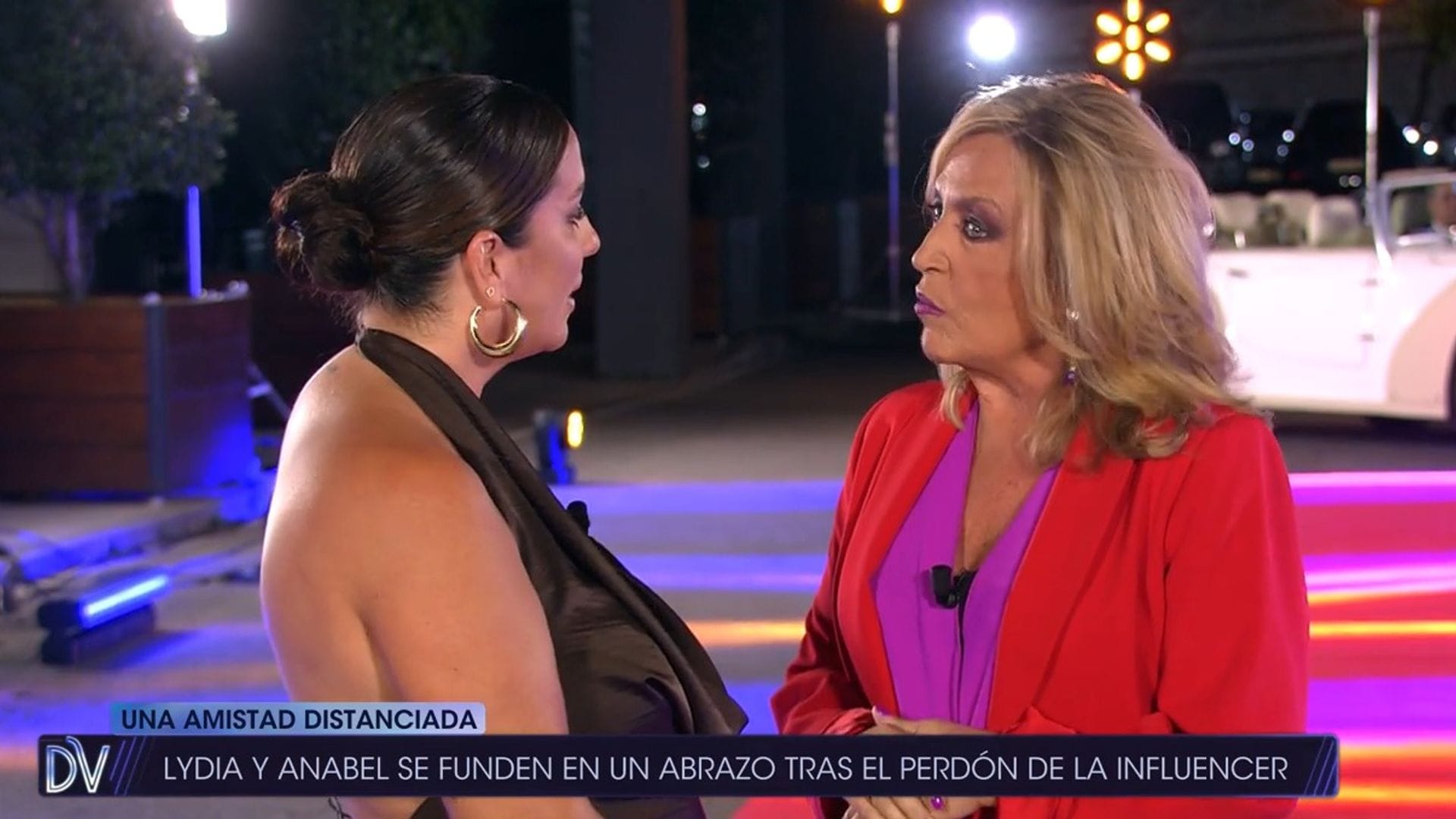 Anabel Pantoja y Lydia Lozano en '¡De Viernes!'
