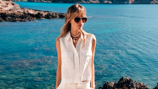 Camisa blanca de Zara