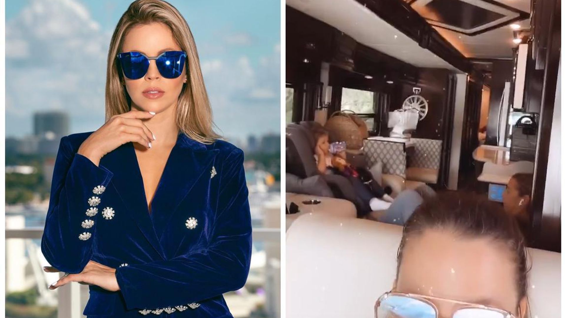 Ximena Duque adapta sus lujosas vacaciones familiares al estilo cuarentena