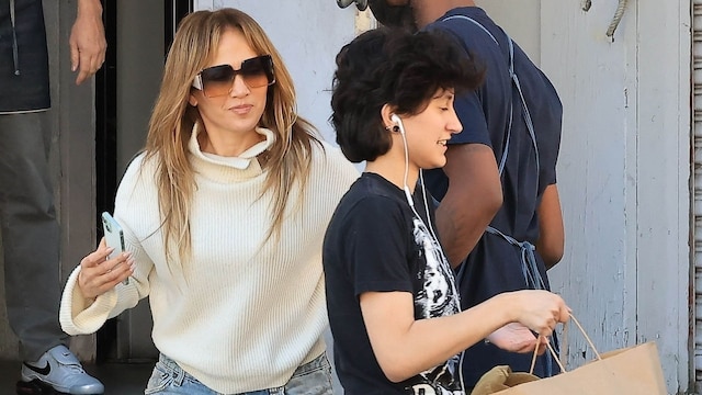 JLo disfruta pasar tiempo con sus hijos.