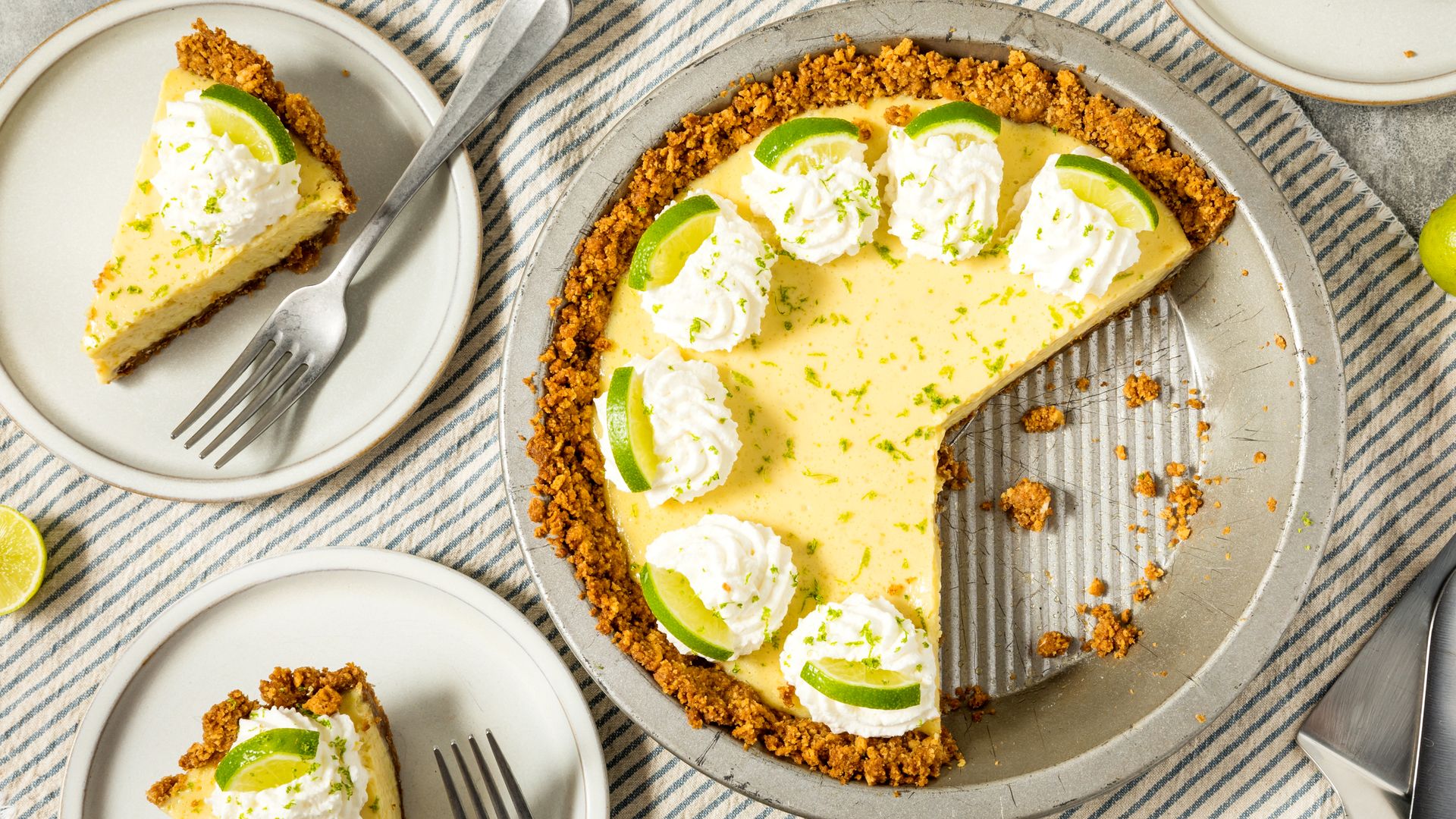 Key Lemon Pie. 