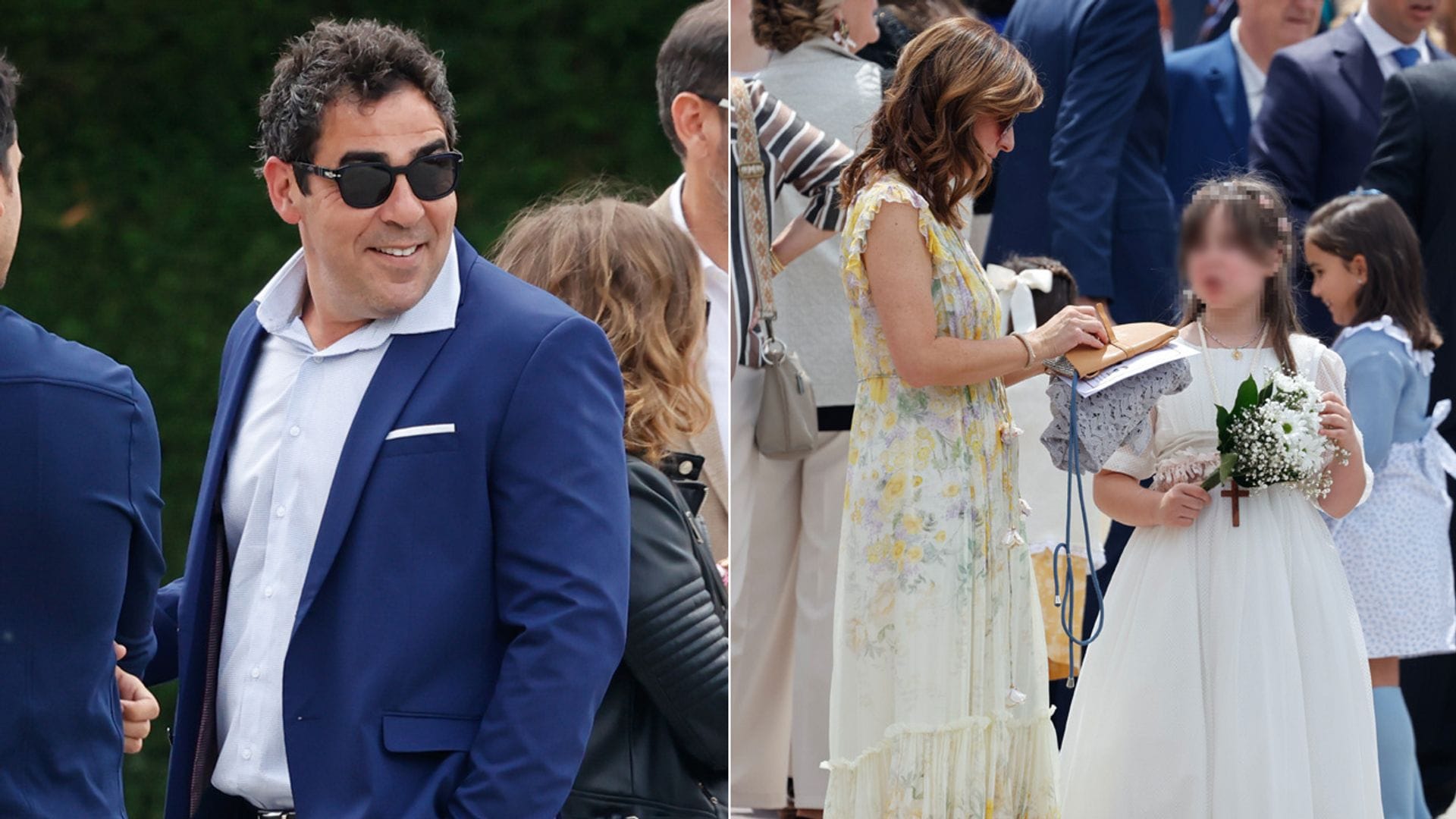 Pablo Chiapella, Luján Argüelles, Saúl Craviotto... así han celebrado la Primera Comunión de sus hijas