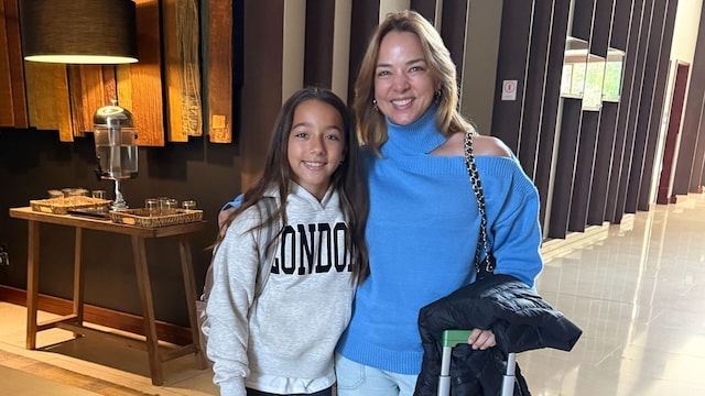 Adamari López y su hija Alaïa Costa.