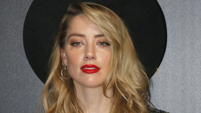Amber Heard at the 2018 CinemaCon - Warner Bros. Pictures "The Big Picture" Presentation at the Caesars Palace in Las Vegas, USA on April 24, 2018.