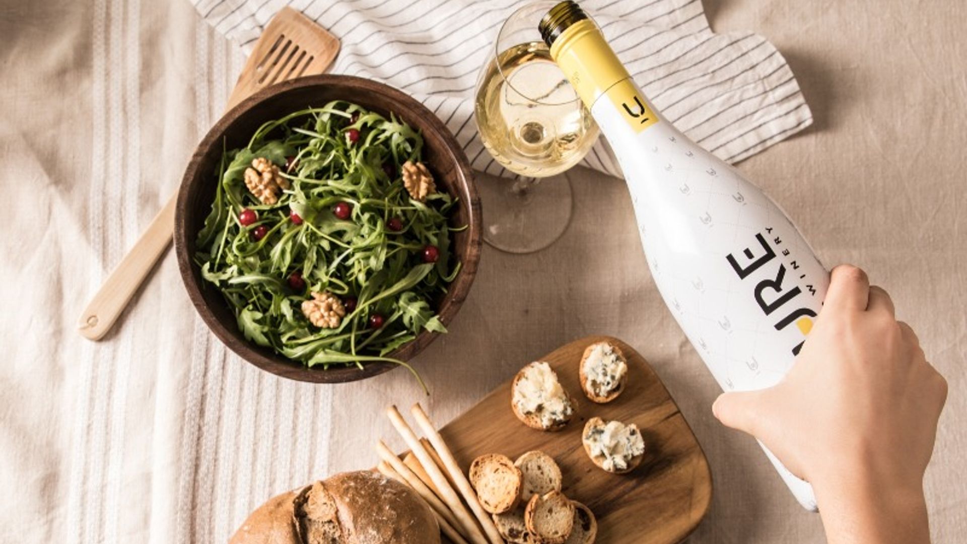 Vino sin azúcar y vegano: The Pure Winery