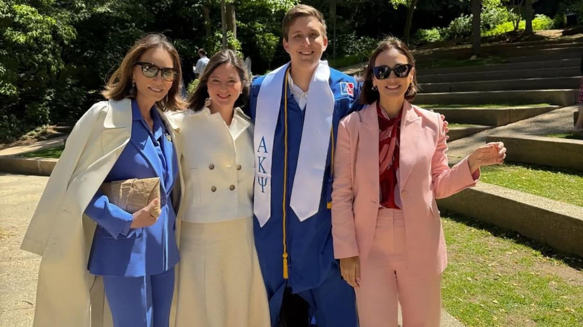 Isabel Preysler, una abuela orgullosa en la graduación de su nieto mayor, Alejandro Altaba