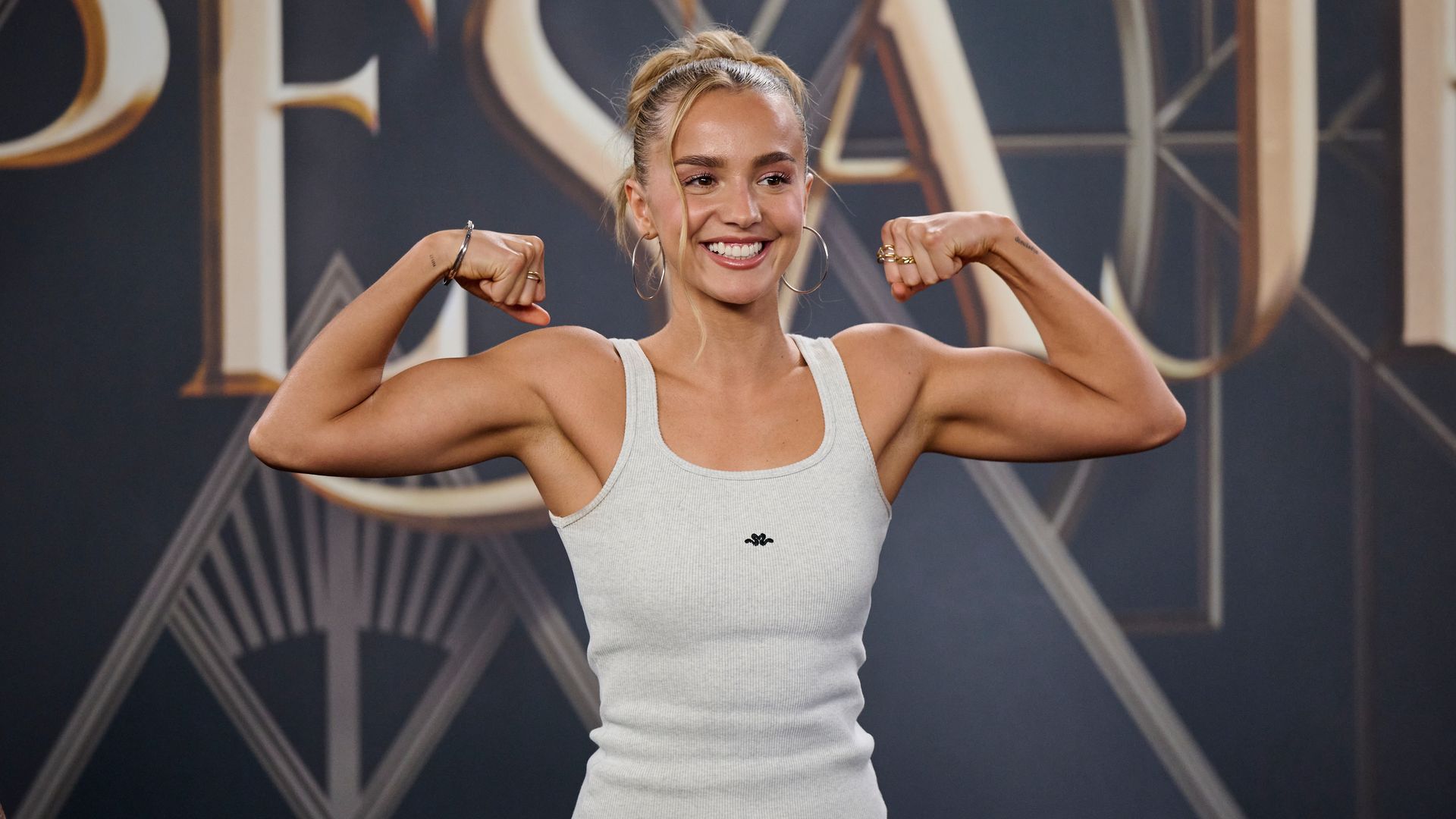 MADRID, SPAIN - JULY 24: Spanish influencer Fabiana Sevillano attends to the weighing of "La Velada Del Año VI" of organizated by Ibai Llanos at La Cartuja Stadium on July 24, 2026 in Madrid, Spain