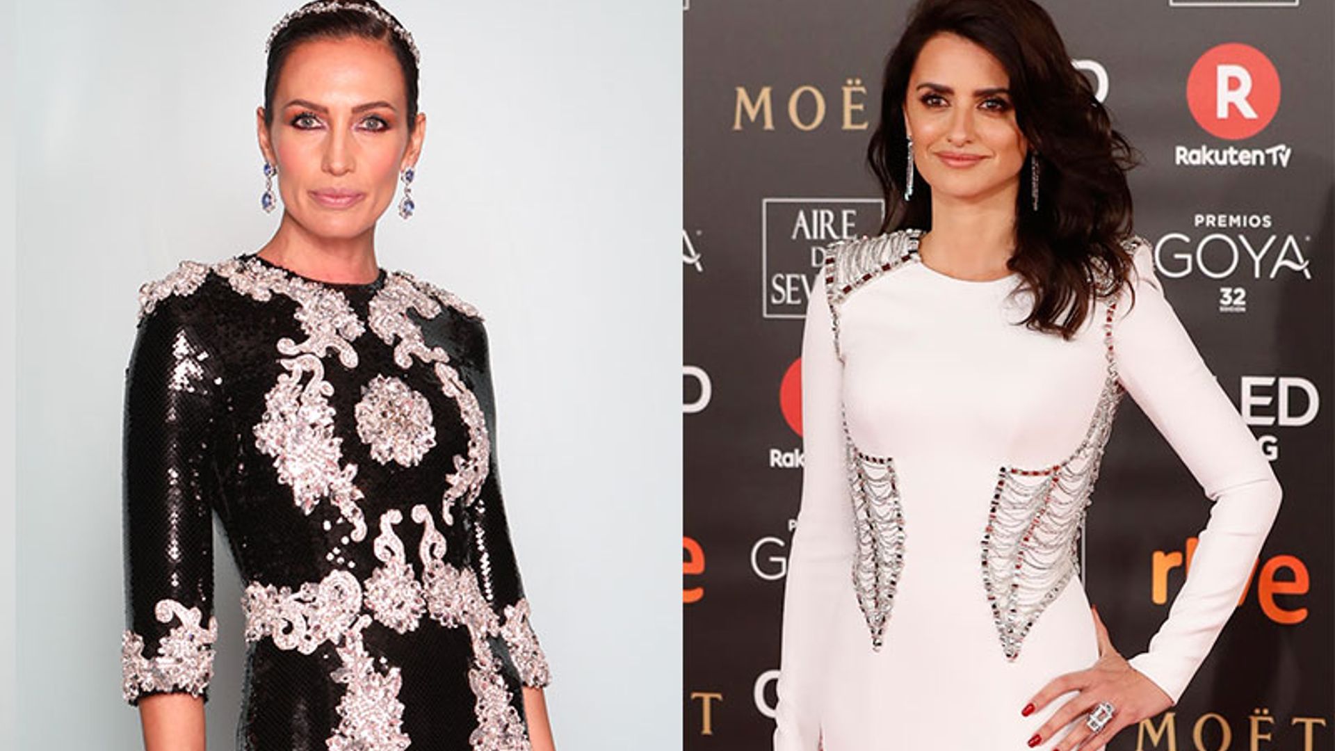 El duelo de estilo entre Penélope Cruz y Nieves Álvarez, en la noche del cine español