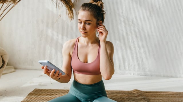Mujer haciendo ejercicio