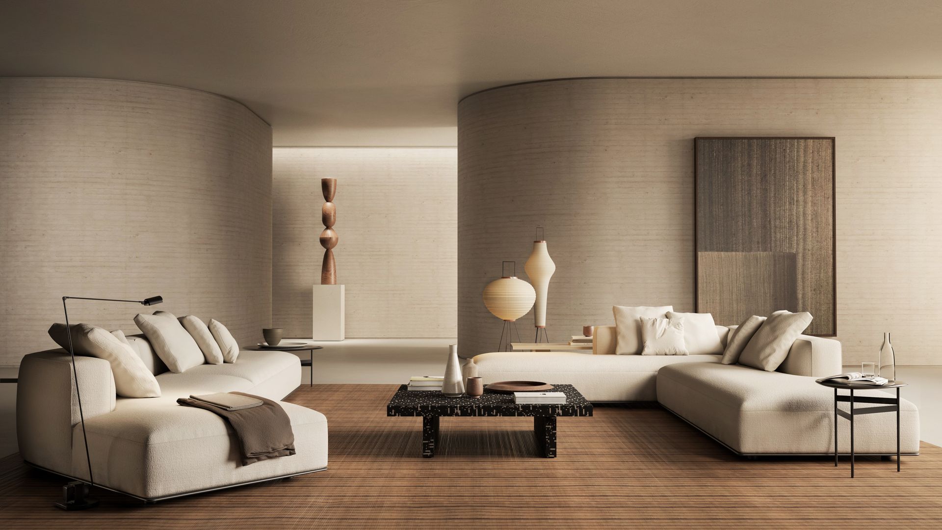 Salón de estilo contemporáneo