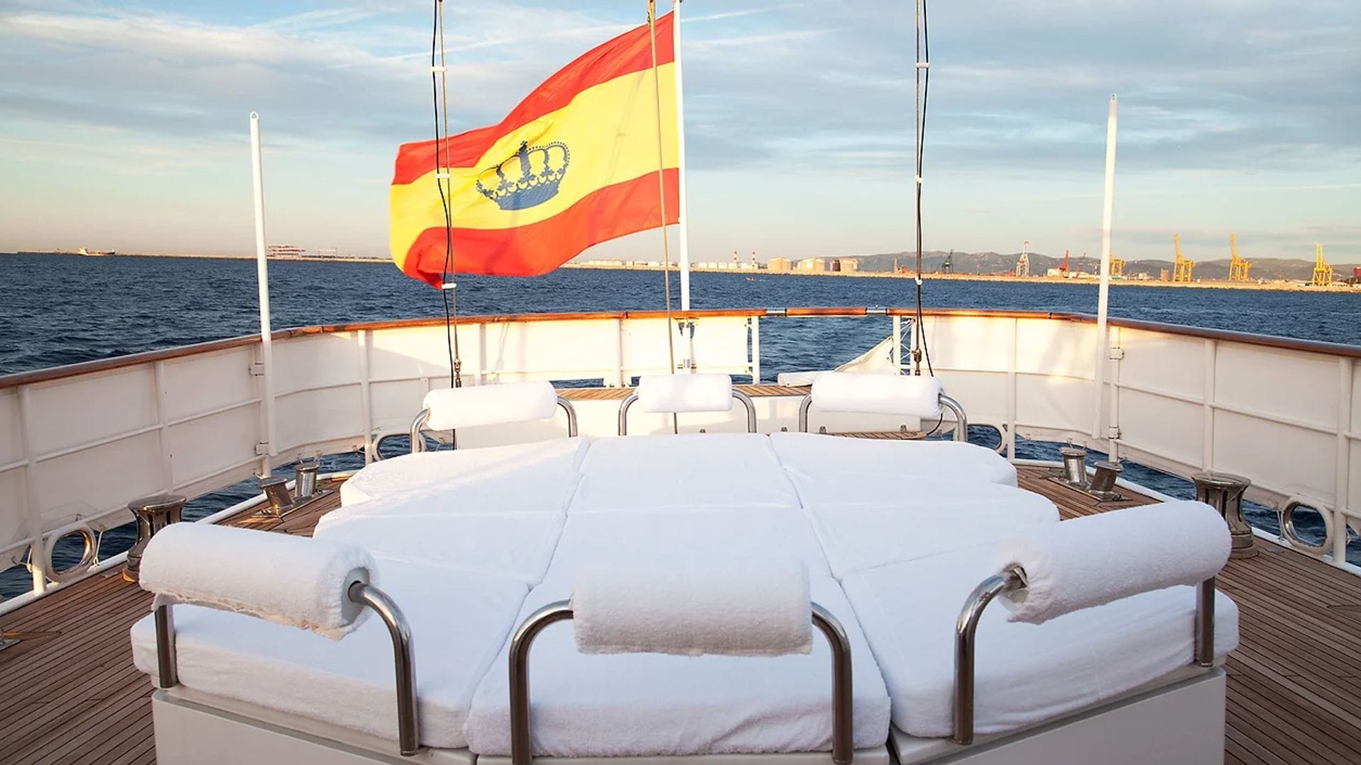 Barco Mata Mua, de la baronesa Thyssen