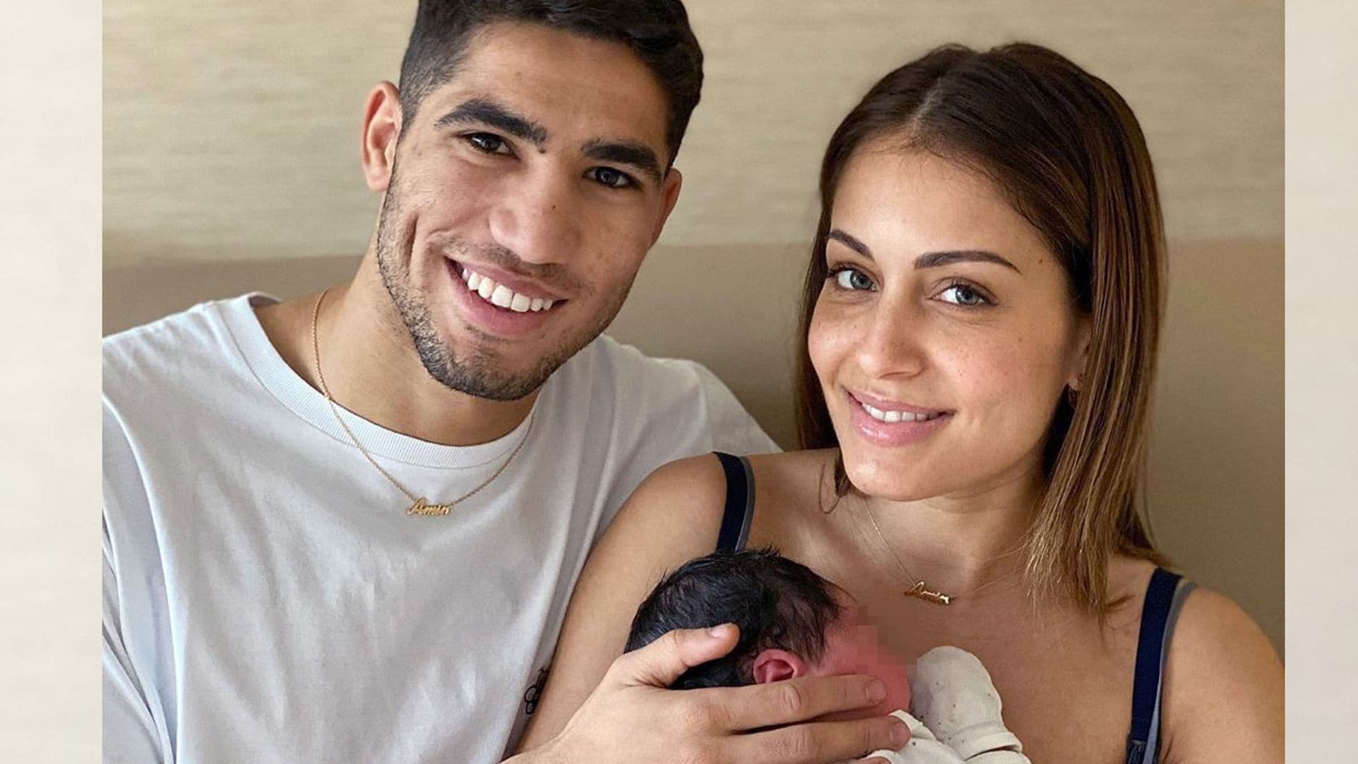 Hiba Abouk muestra su 'amor incondicional' por su hijo Amín