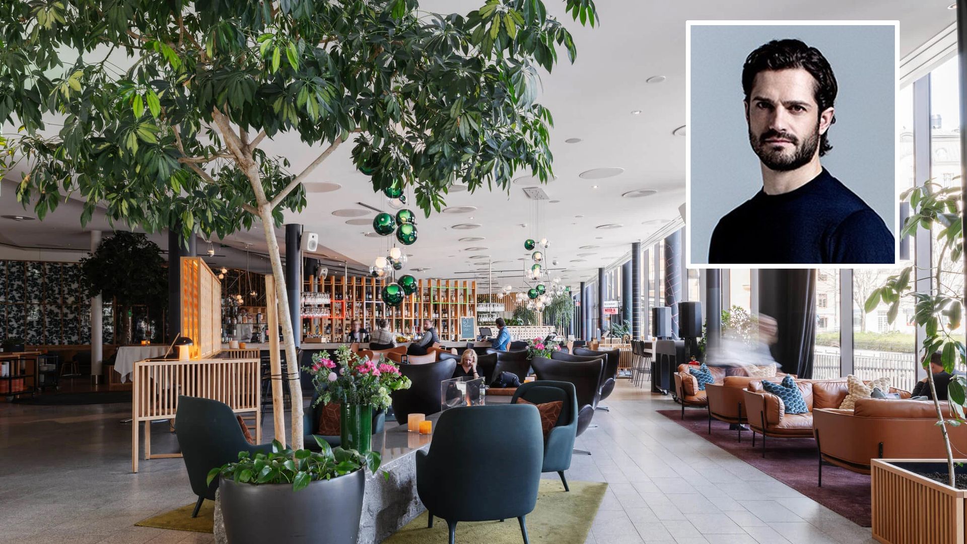 Clarion Hotel Sign, Carlos Felipe de Suecia, Estocolmo