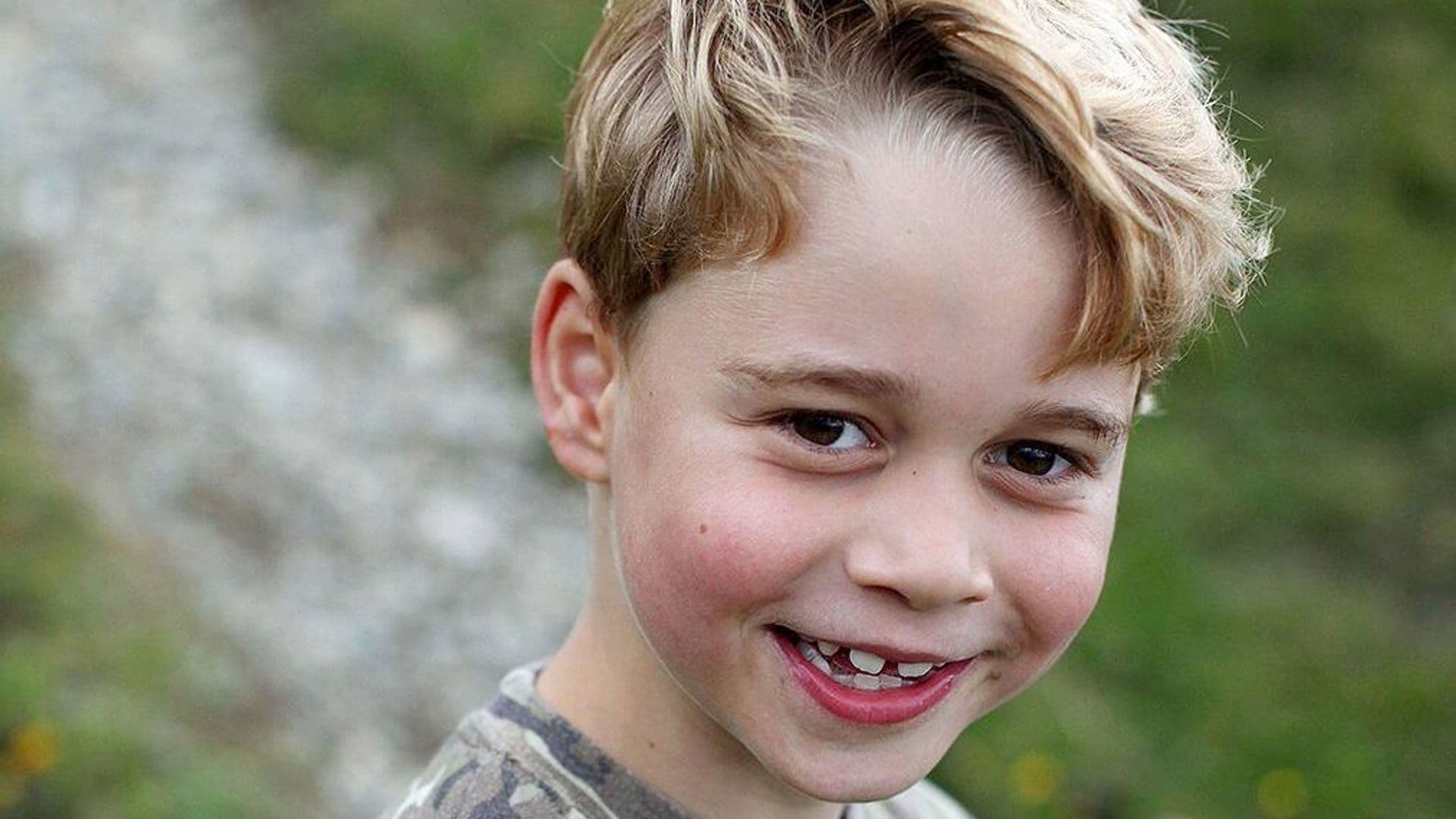 El príncipe George y las tiernas fotos de su cumple número 7 tomadas por su madre Kate