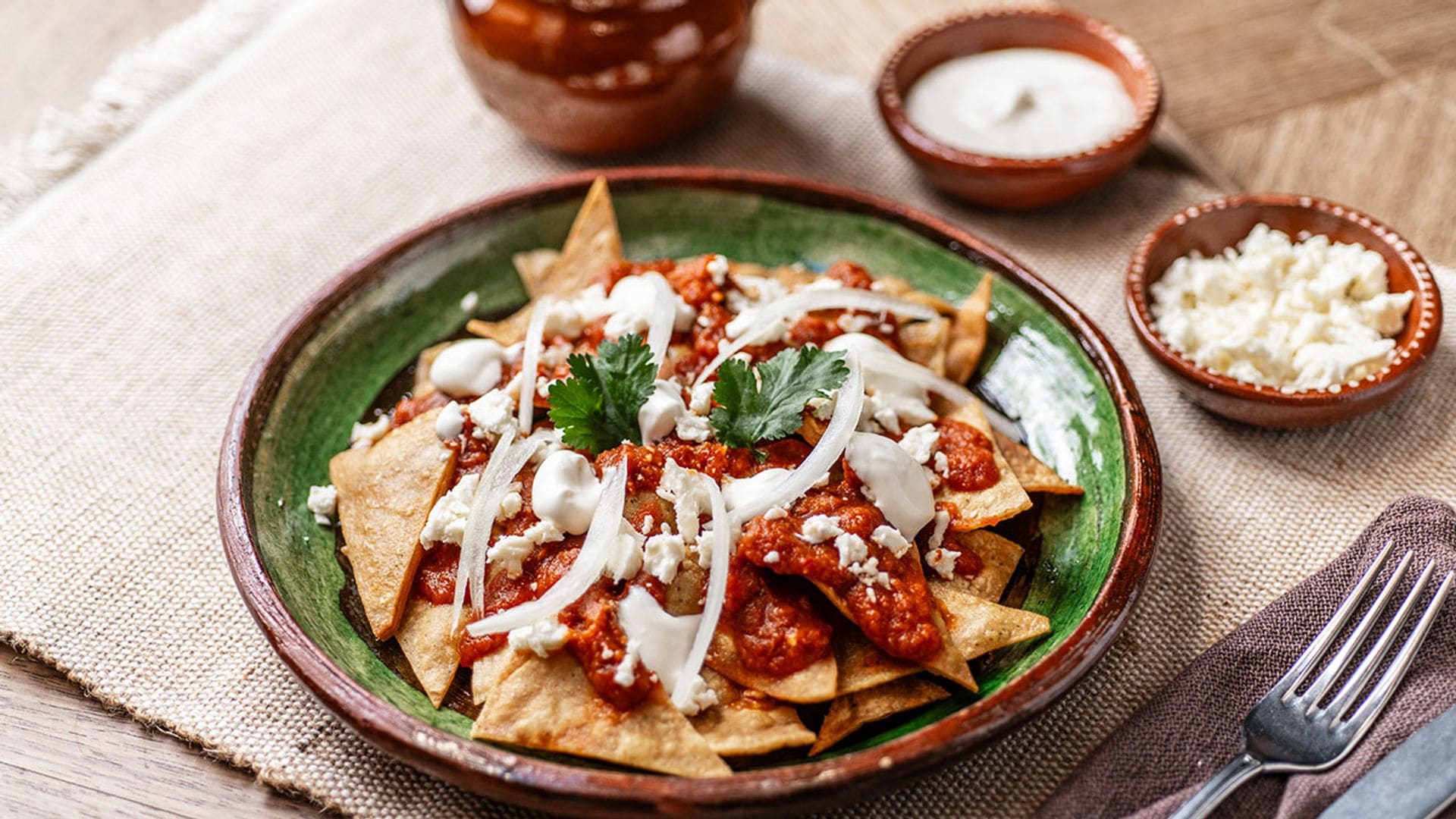 Chilaquiles rojos