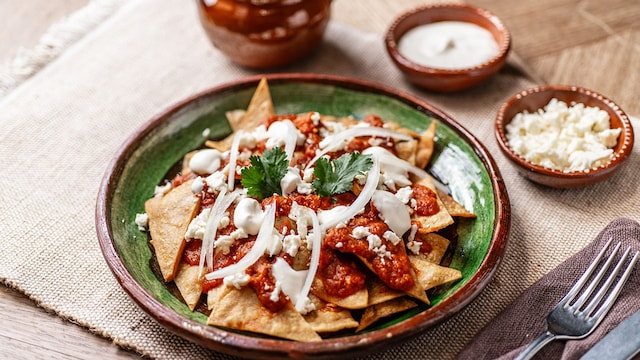 chilaquiles rojos