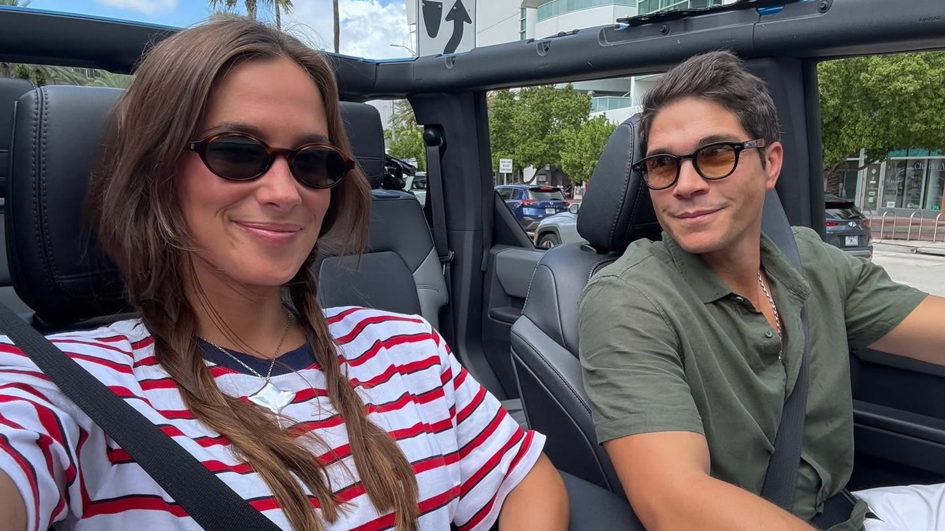 María Pombo y Pablo Castellano en Miami
