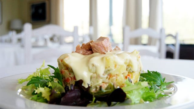 ensaladilla candado golf