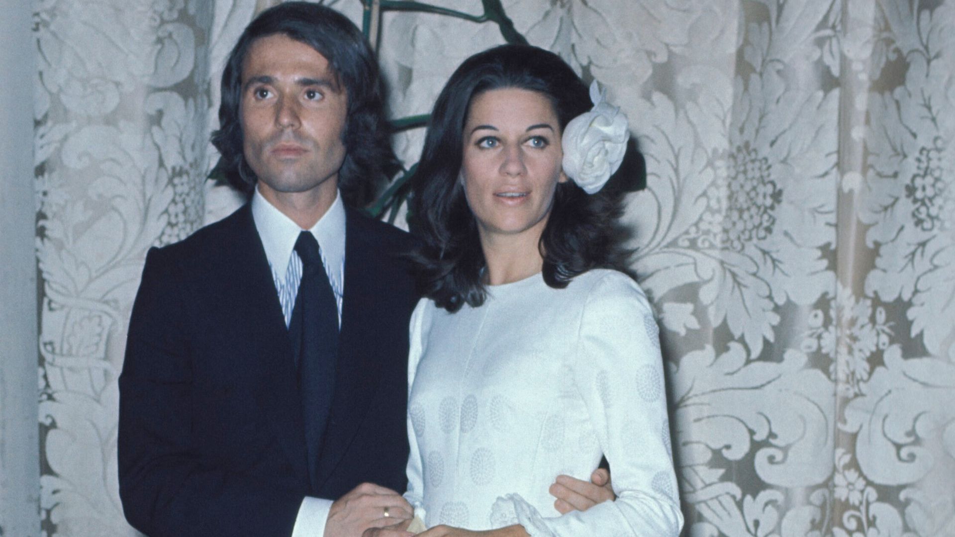 Boda de Raphael y Natalia Figueroa en 1972